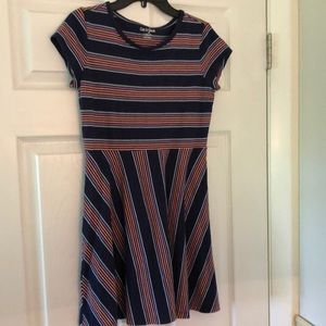 Girls cat & Jack a line shirt sleeve dress